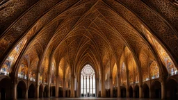 2055, delightful, sensitive, confident, undulating sinusoidal cathedral with pointed hyperbolic roofs, delicate, night, darkness, symmetrical, exquisite architecture, innovative design, perfect symmetry, award-winning photograph, beautiful composition, filled with beautiful detail, delicate colour, chiaroscuro