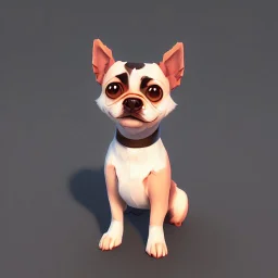 Cute dog 3D