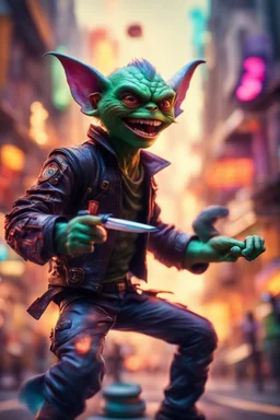 pen outline portrait of rad mad starlord gremlin smashing juggler thief master by neon wall , prize winning oil painting,bokeh like f/0.8, tilt-shift lens 8k, high detail, smooth render, down-light, unreal engine