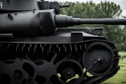 Black tank . Photograph.