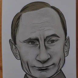 Vladimir Putin drawn by herge