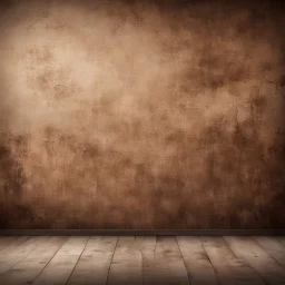 Hyper Realistic Brown Vignette Grunge Wall