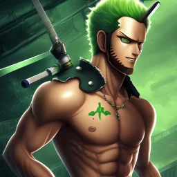 zoro, green, chainsawman, animestyle, denji