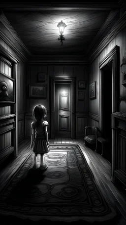 In this dark chapter, events are accelerating at a frightening pace. Objects from the house mysteriously disappear, and the child begins to play with them in dark places, adding a peculiar touch to the situation. Dark circles appear around the narrator's eyes, and an atmosphere of horror permeates the House, reinforcing the feeling of mystery and fear that hangs over the accelerating events.