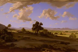 texas landscape by poussin