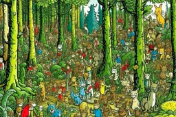 where's Wally but with cats big image jungle