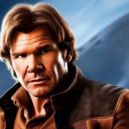 super photorealistic photo of Han Solo in star wars, intricate, headshot, highly detailed, sharp focus, cinematic lighting,