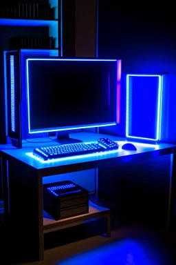 Make a modern computer with great lighting