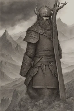 [solid viking warrior] Who was I? Where was I?… The landscape was totally unknown to me, even my body was unfamiliar. What forces brought me here? I searched my mind for memories… There was something there, but it was too clouded… A name… I scanned the horizon. A distant structure rose out of the mists. As evening approached I came upon an enigmatic oasis with a fountain.