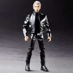 Action figure Fonzie fonzarelli winkler toy doll greaser jacket face (plastic black hair) with black boots full body in package thumbs up 2022