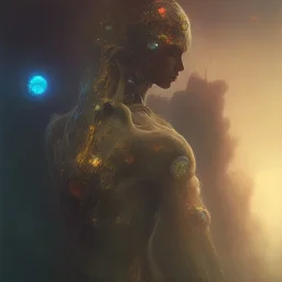 superhero, woman, photographer. oil on canvas, volumetric lighting, beksinski