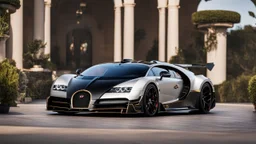 Bugatti Veyron MANSORY Fused with Lamborghini Veneno, Super Detailed, desktop wallpaper, 4K