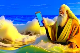 4k IF MOSES HAD A SMARTPHONE. ABOUT TO SPLIT THIS SEA