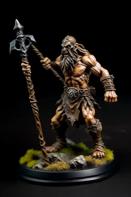 celtic berserker with spear