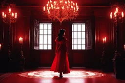 (high res photo in the style of Orion, by Masamune Shirow) (photo from a movie by Quentin Tarantino) **Adventure Title: The Devil’s Invitation** You awaken in a place that feels both impossible and familiar. The room is elegant, timeless, and bathed in crimson candlelight. There are no doors, no windows, and no signs of how you arrived. A strange calm settles over you as fragments of your past drift through your mind — choices made, chances missed, desires left unexplored. A figure waits acr
