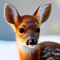 adorable baby deer fox