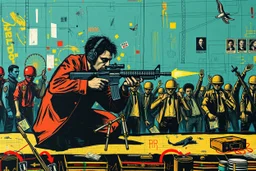 this isnt a game this is financial warfare style of basquiat