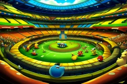 a Pokémon stadium