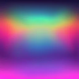 Hyper Realistic Neon-Gradient-Background of cool & warm colors