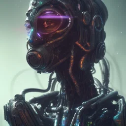  portrait,beautiful robot, post-apocalyptic in a cyberpunk city, realistic, intriacte detail, sci-fi fantasy style, volumetric lighting, particales,highly detailed,cinamatic, deep colours,8k