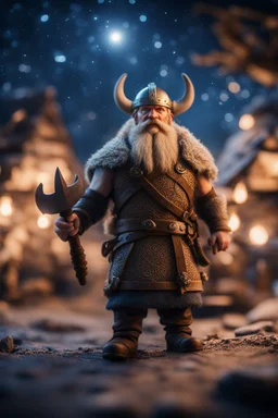 viking Under stjerners gnist Vi går som ett, vår tro et løfte ,bokeh like f/0.8, tilt-shift lens 8k, high detail, smooth render, down-light, unreal engine, prize winning