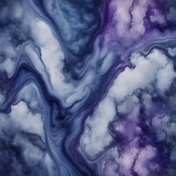 Hyper Realistic navy-blue & purple marble texture with rustic background & vignette effect