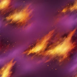 Hyper Realistic Brown-Purple-Maroon-&-Golden Groovy-Retro Grungy Multicolored-Brush-Stokes with glowing-fire-embers Background-Texture