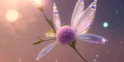 crystal subtle flower in a galactic ambiance beautiful fairy, transparent, delicate colors, in the foreground, full of details, smooth，soft light atmosphere, light effect，vaporwave colorful, concept art, smooth, extremely sharp detail, finely tuned detail, ultra high definition, 8 k, unreal engine 5, ultra sharp focus