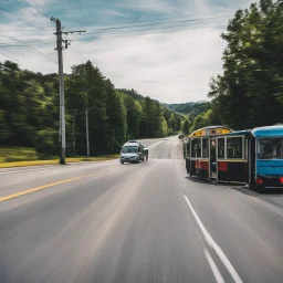 riding a bus