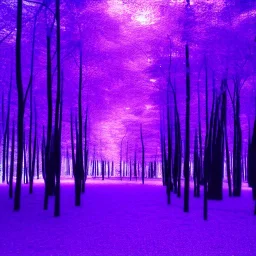 ultraviolet vision forest