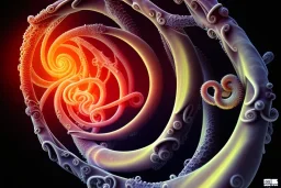 spiritual tentacles wrapping around people's memories spiral