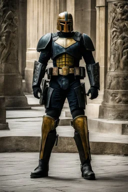 Judge Dredd in Game of Thrones: This body finds pleasure in his movement wish to walk with my head so high my shoulders back bum carefully encasing the head of my femur, wish my body to move like my trainer's.