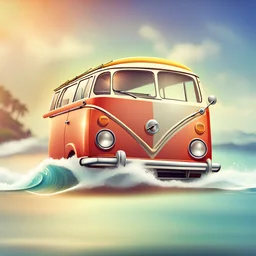 icon for a mac application about surfing, high quality, masterpiece