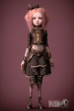 steampunk girl end solitary cute darkness sad