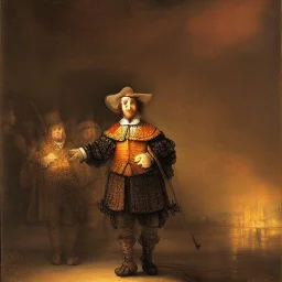 Rembrandt magic castle rain