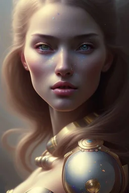 girl, cute, beautiful, milf, grosse oberweite, 8k resolution concept art portrait by Greg Rutkowski, Artgerm, WLOP, Alphonse Mucha dynamic lighting hyperdetailed triadic colors Unreal Engine 5 volumetric lighting, long hair, brown eyes, black hair