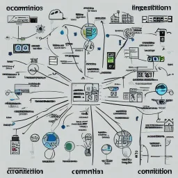 graphic schematic graph diagram representation design illuminations toons style