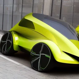 seven wheels concept car designed by picasso