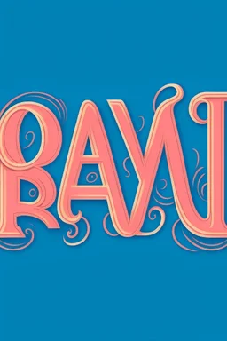 My name is rayi In font