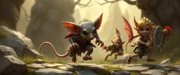 rat gremlin elf halfling pixie runner