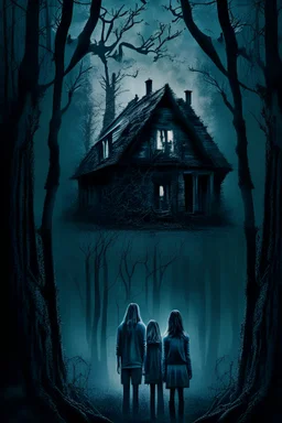 فلم رعب لعائلة عن بيت مسكون في الغابة