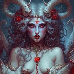 Lyrial, Goddess of Seduction, Desire, and Debauchery, Queen of the Devils