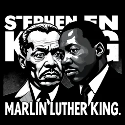 Stephen King meets Martin Luther King.