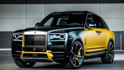 Rolls Royce Cullinan fused with Lamborghini Urus, Super Detailed, desktop wallpaper, 4K
