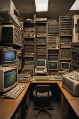 Photo from inside a computer museum