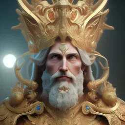 The supreme male magic god, mysterious, soft lighting, unreal engine 5 volumetric lighting, intricate details, realistic style, 8k resolution