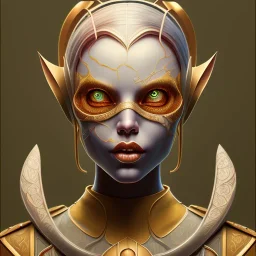 Dunmer, art nouveau, portrait