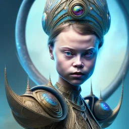  Greta Thunberg sango fantasy, fantasy magic, intricate, sharp focus, illustration, highly detailed, digital painting, concept art, matte, masterpiece head sexy view black African beauty black afro hair space lady turquoise carp skin African space landslide