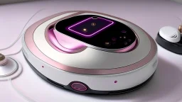 Robot vacuum named with makeup and earings