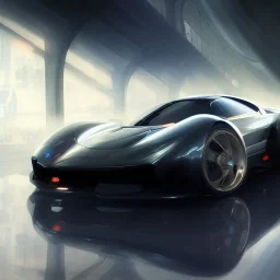 masterpiece wallpaper of modern car, shinny metal, city, low angle, intrincate, elegant, highly detailed, digital painting, artstation, concept art, smooth, sharp focus, illustration, art by artgerm and greg rutkowski and alphonse mucha, 8k